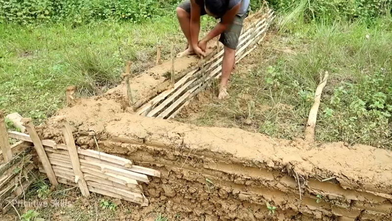精剪回顾1号基地19搭建鱼塘5【真人我的世界-空手发展-单人炼铁】