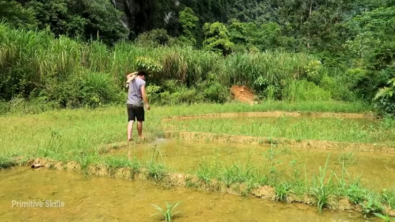 精剪回顾1号基地17培训种子11【真人我的世界-空手发展-单人炼铁】