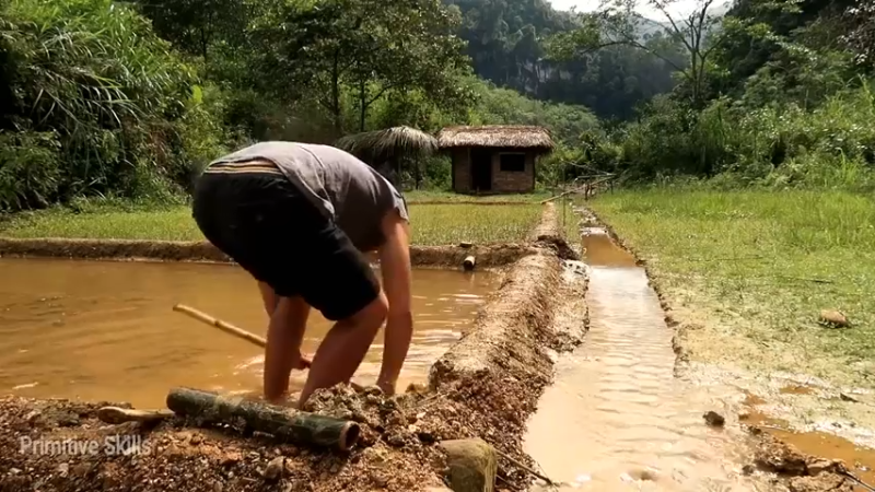 精剪回顾1号基地09腐熟有机肥3【真人我的世界-空手发展-单人炼铁】
