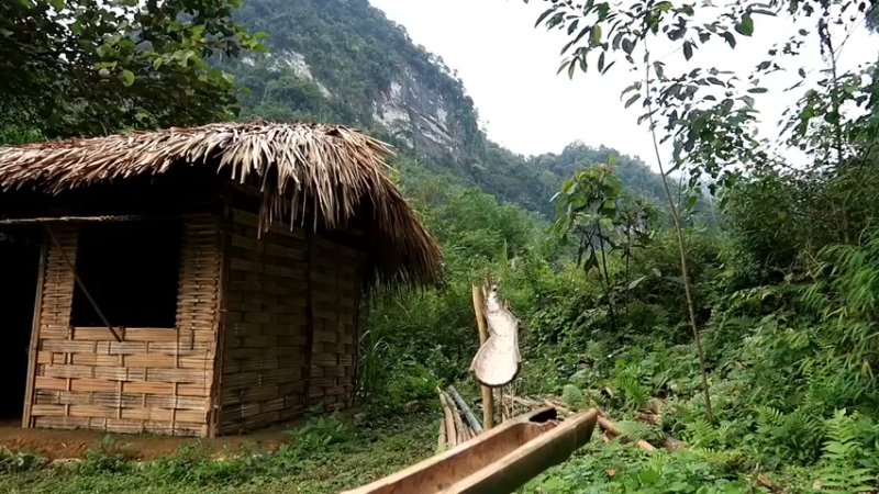 精剪回顾1号基地11鱼塘9【真人我的世界-空手发展-单人炼铁】