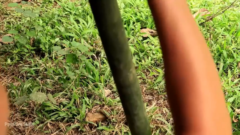 精剪回顾1号基地10竹制捕获篓6【真人我的世界-空手发展-单人炼铁】