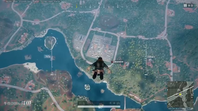 绝地求生 PS4主机吃鸡 (头铁玩家 就是要用PS4 摇杆吃鸡 说菜的！你试试，看看你，是不是键盘侠 我好像突然明白了) (12)