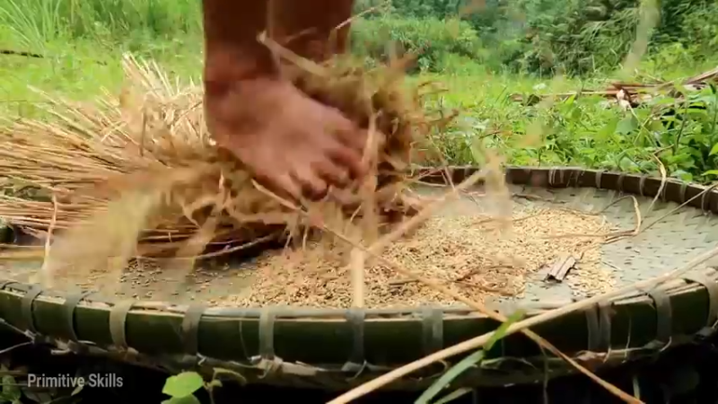 精剪回顾1号基地16簸箕与种子18【真人我的世界-空手发展-单人炼铁】