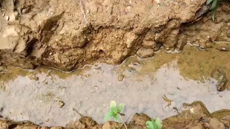 精剪回顾1号基地20鱼塘初期7【真人我的世界-空手发展-单人炼铁】