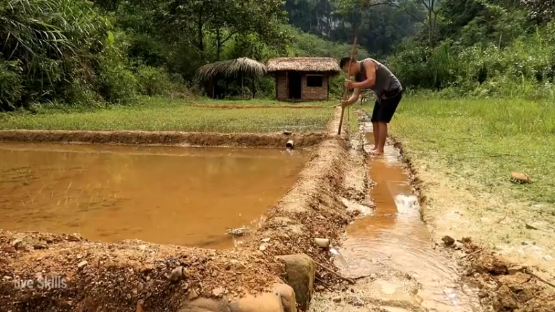 精剪回顾1号基地09腐熟有机肥2【真人我的世界-空手发展-单人炼铁】