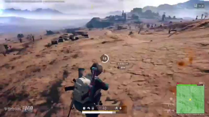 绝地求生 PS4主机吃鸡 (头铁玩家 就是要用PS4 摇杆吃鸡 说菜的！你试试，看看你，是不是键盘侠 我好像突然明白了) (36)