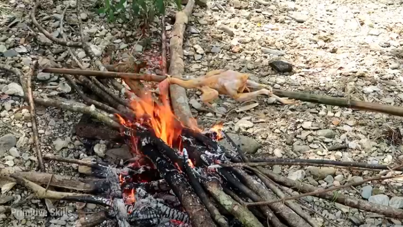 精剪回顾1号基地24打野吃吃吃11【传统技术-真人我的世界-空手发展-单人炼铁】