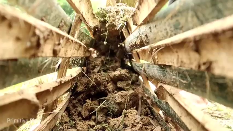 精剪回顾1号基地19搭建鱼塘3【真人我的世界-空手发展-单人炼铁】