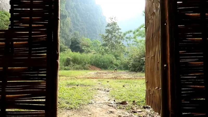 精剪回顾1号基地11鱼塘1【真人我的世界-空手发展-单人炼铁】