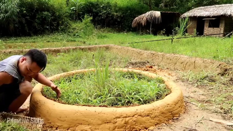 精剪回顾1号基地21育苗池10【真人我的世界-空手发展-单人炼铁】