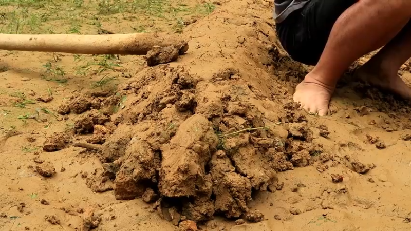 精剪回顾1号基地11鱼塘6【真人我的世界-空手发展-单人炼铁】