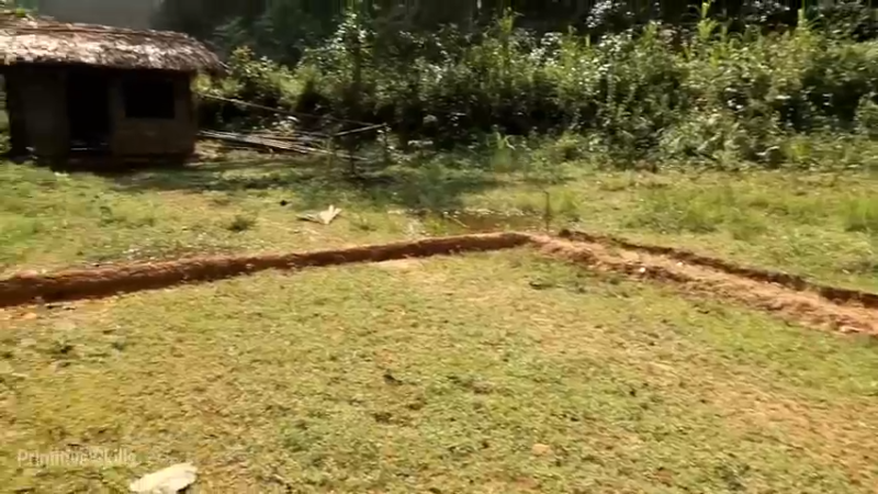 精剪回顾1号基地：07开垦水稻田(3)【真人我的世界-空手发展-铁器时代】