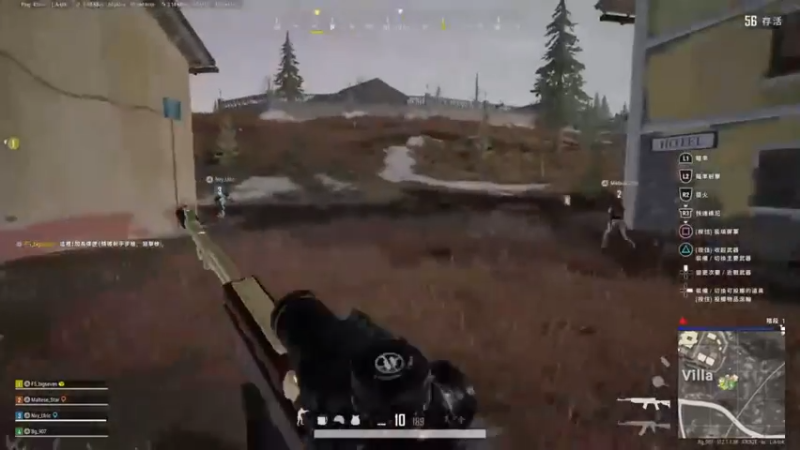 谁头铁 谁硬，变身动作英雄！PS4 绝地求生 手柄吃鸡 最强体验  厉害啊，PS4 绝地求生(2021963)手柄吃鸡  像菜鸡群殴