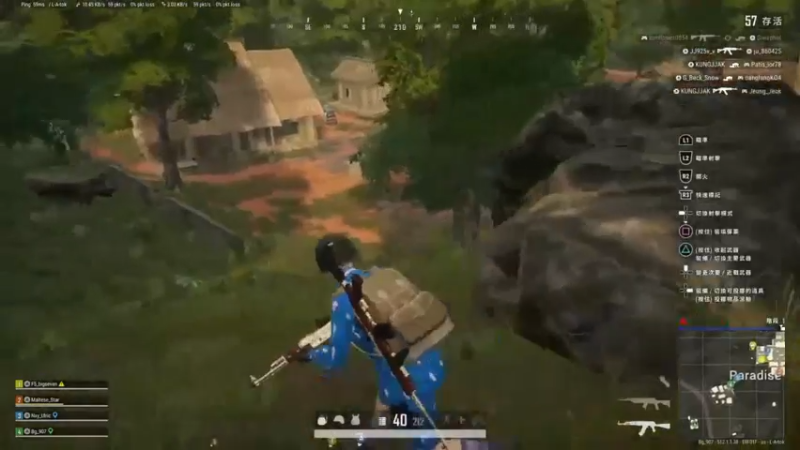 谁头铁 谁硬，变身动作英雄！PS4 绝地求生 手柄吃鸡 最强体验  厉害啊，PS4 绝地求生(2021935)手柄吃鸡  像菜鸡群殴