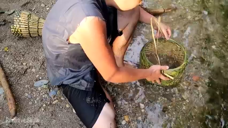 精剪回顾1号基25抓鱼育种9【传统技术-真人我的世界-空手发展-单人炼铁】