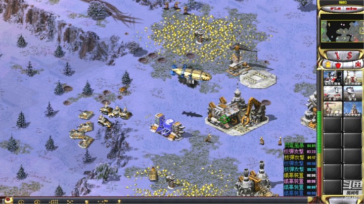 地图-俄国轮盘。原版模式，4v4打苏军
