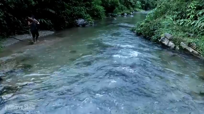 精剪回顾1号基25抓鱼育种10【传统技术-真人我的世界-空手发展-单人炼铁】