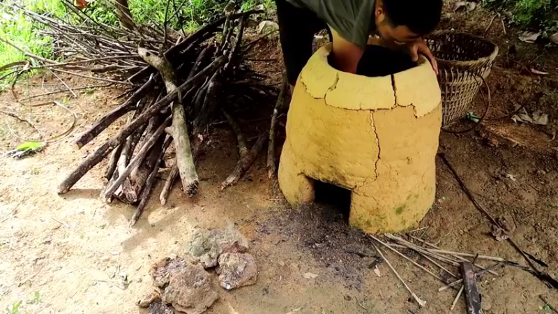 精剪回顾1号基27铁矿石实验失败3【传统技术-真人我的世界-空手发展-单人炼铁】