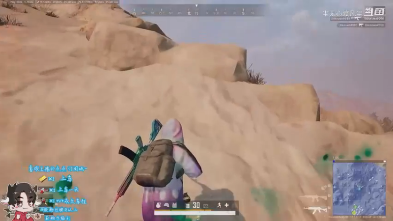 PUBG直播录像【尘无心】片段19