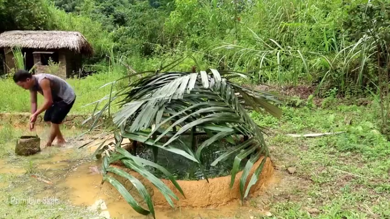 精剪回顾1号基26淡水养殖10【传统技术-真人我的世界-空手发展-单人炼铁】