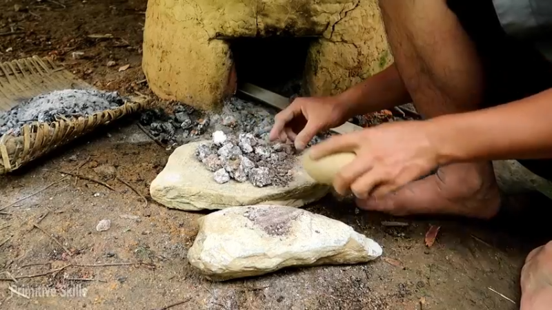 D2季经典T27铁矿石实验失败【真人我的世界-空手发展-单人炼铁】 (10)