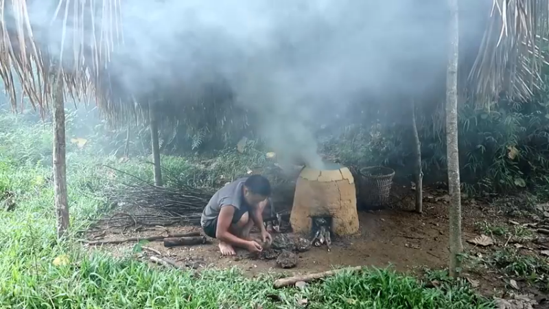 D2季经典T27铁矿石实验失败【真人我的世界-空手发展-单人炼铁】 (4)