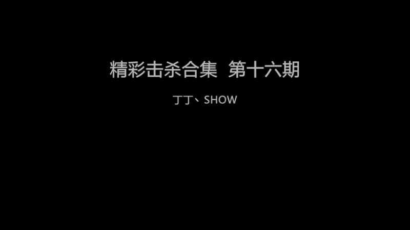 精彩击杀合集  第十七期