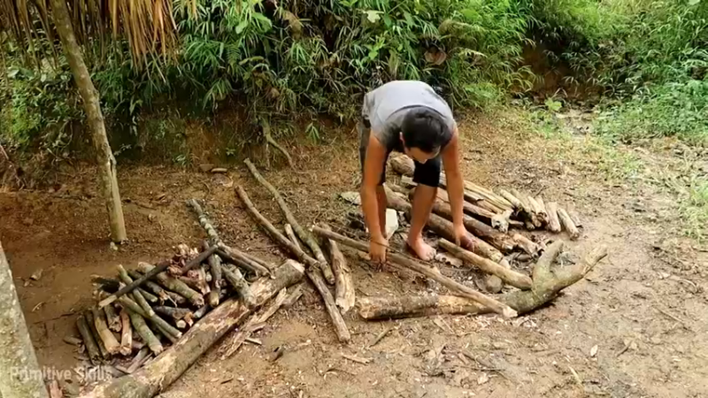 D2季经典T29烧炭(4)【真人我的世界-空手发展-单人炼铁】