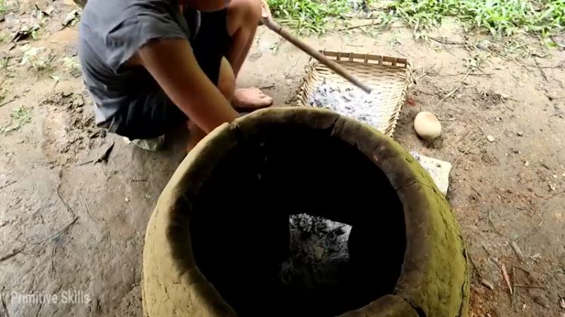 D2季经典T27铁矿石实验失败【真人我的世界-空手发展-单人炼铁】 (9)