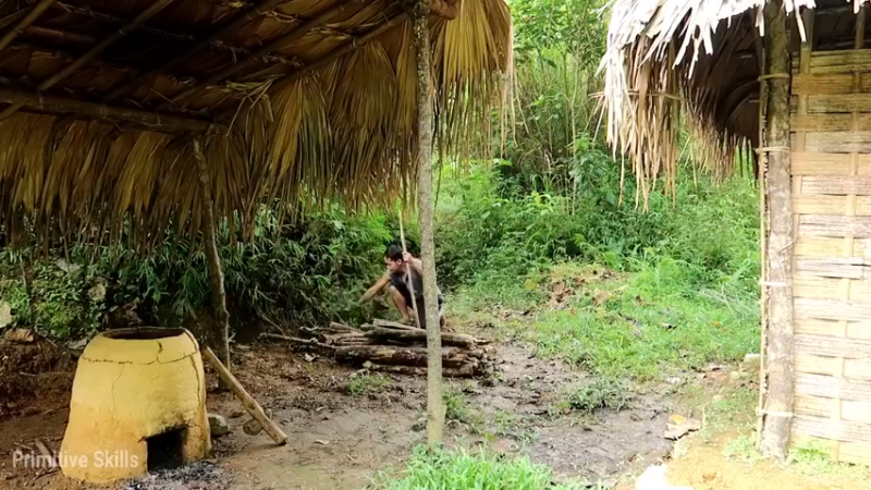 D2季经典T29烧炭(3)【真人我的世界-空手发展-单人炼铁】