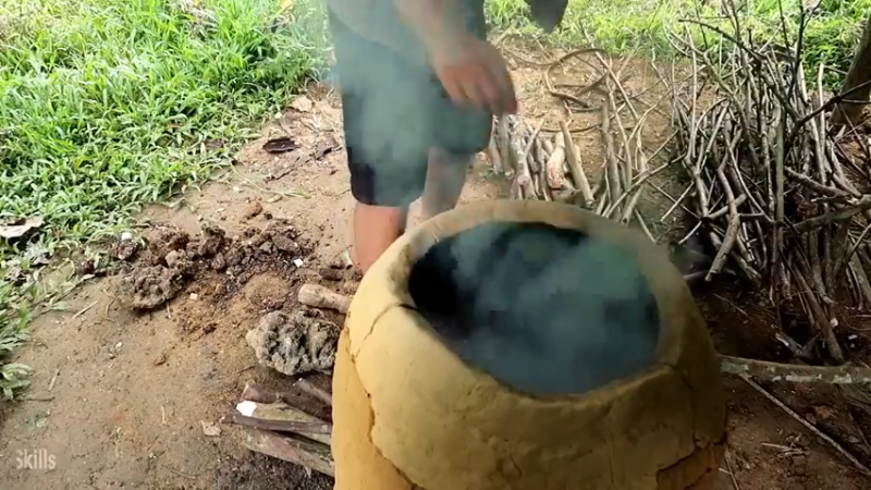 D2季经典T27铁矿石实验失败【真人我的世界-空手发展-单人炼铁】 (5)