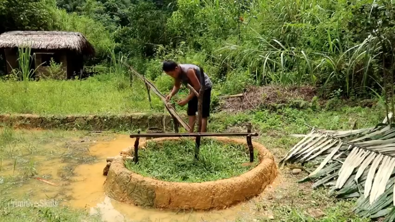 D2季经典T26鱼卵变小鱼(10)【真人我的世界-空手发展-单人炼铁】