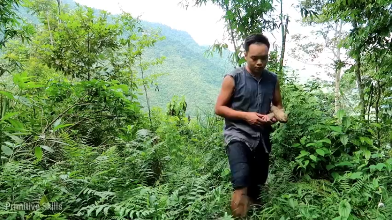 D2季经典T29烧炭(1)【真人我的世界-空手发展-单人炼铁】