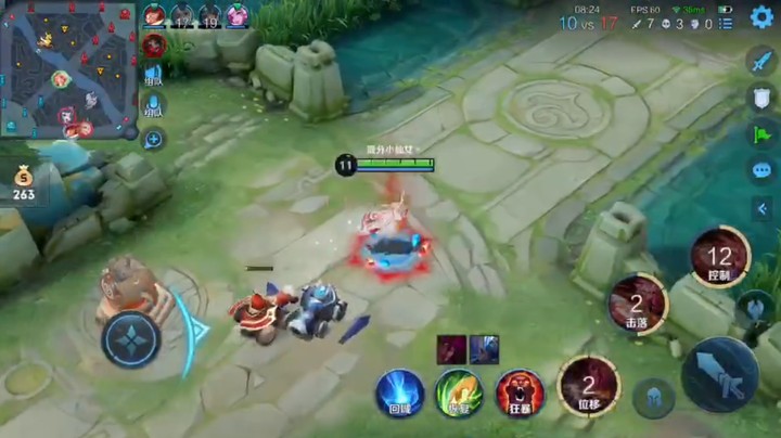 阿离1V4 三杀 跑了一个