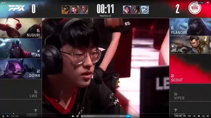 【YD解说丶】fpx  VS edg