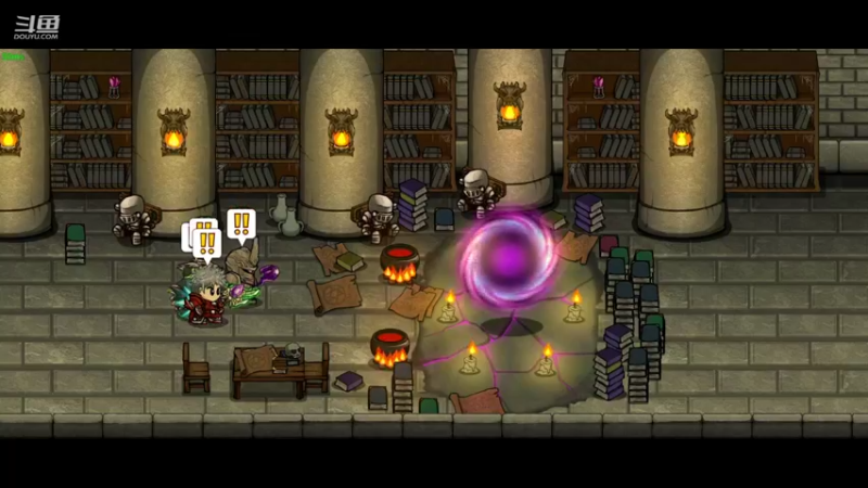 游戏空档期城堡带水友和路人_133