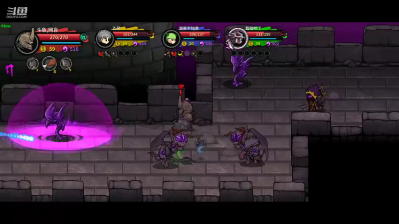 游戏空档期城堡带水友和路人_136