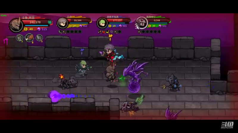 游戏空档期城堡带水友和路人_135