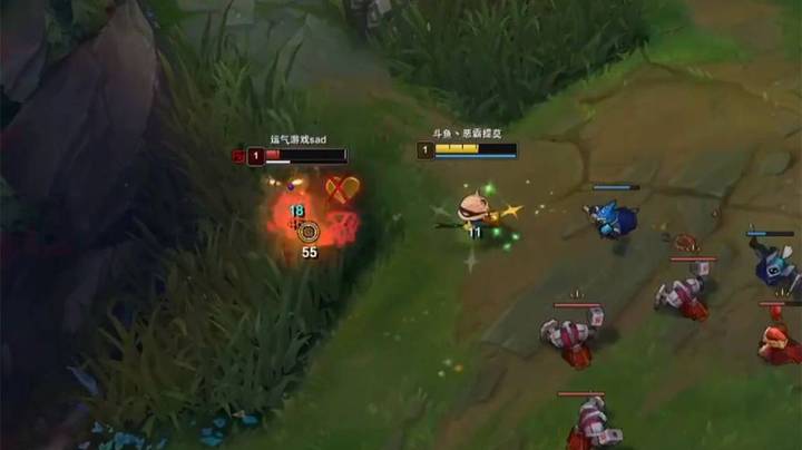 【恶霸提莫】经典一级单杀刘小又克烈，气的在直播间沉默了7分钟没说话