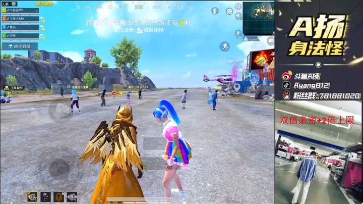 【A扬丷】10杀吃鸡，往桥上一趴，随便点人，真舒服