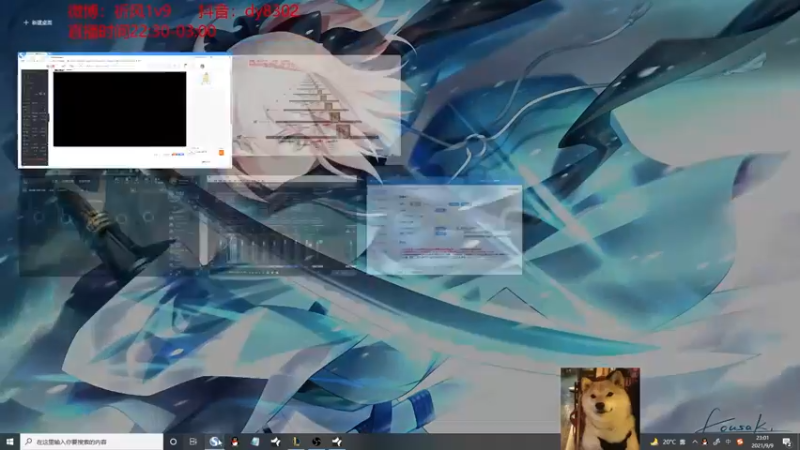 【2021-09-09 23点场】祈风1v9：国服第一VN！一个打八百多个！