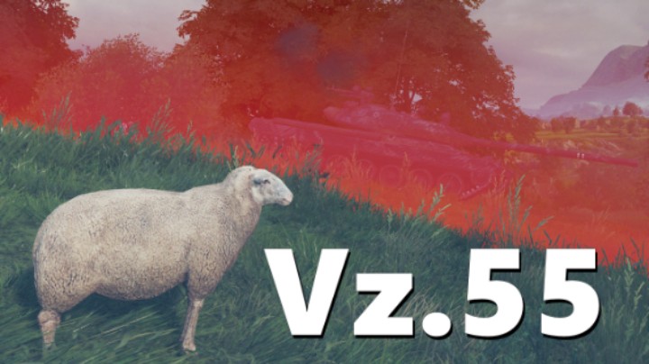 【坦克世界】红装机枪502/Vz.55世外高人