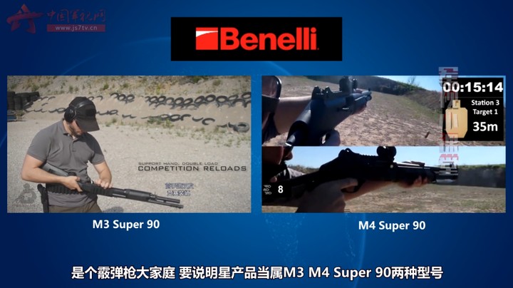 【军视小课堂·持续火力专题】Benelli M Super90系列霰弹枪