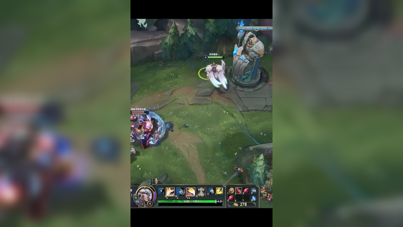 盖伦塔下18刀致敬