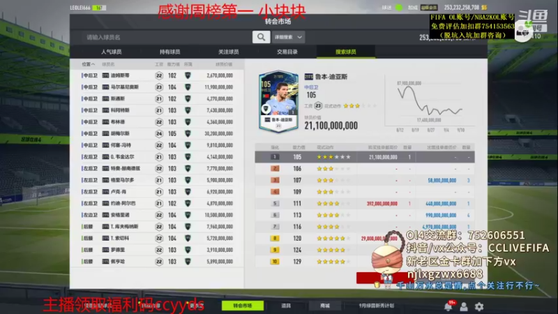 【2021-09-11 00点场】CCLIVE：CC：打造属于我的皇马，ICON教学