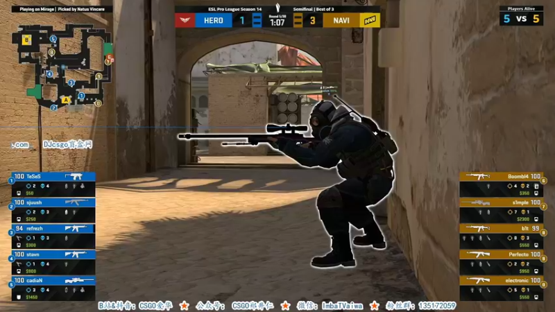 【2021-09-12 01点场】CSGO解说爱华：【爱华】双倍亲密 EPL S14半决赛