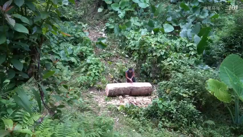 回顾1号基地39躺下试试(4)铁斧【真人我的世界-空手发展-单人炼铁】