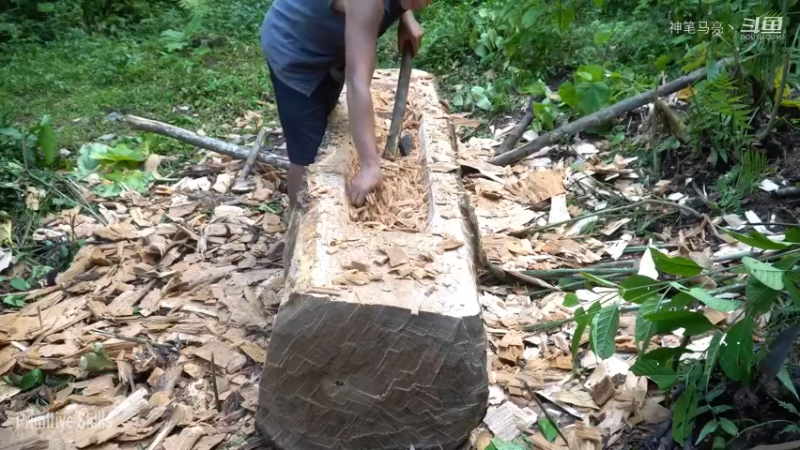 回顾1号基地39躺下试试(7)铁斧【真人我的世界-空手发展-单人炼铁】