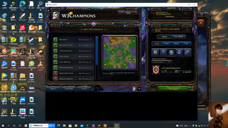 【2021-09-12 16点场】iameer0：【直播】18:30 TP杯决赛