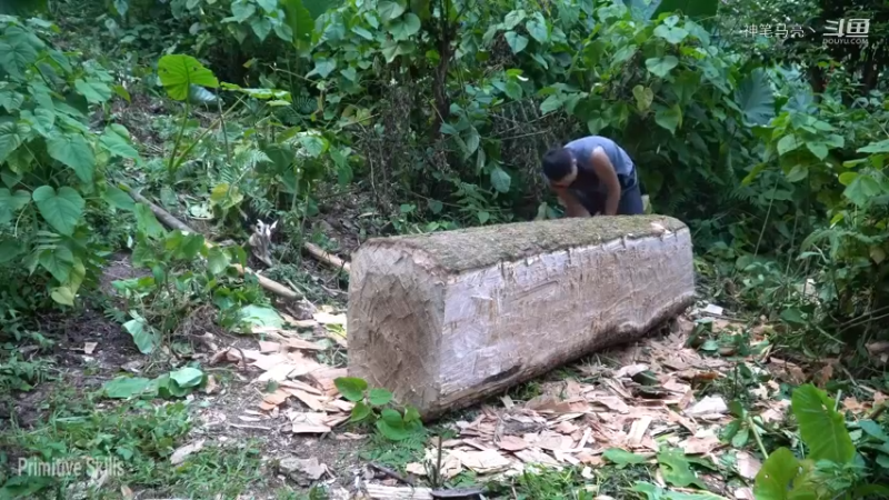 回顾1号基地39躺下试试(5)铁斧【真人我的世界-空手发展-单人炼铁】